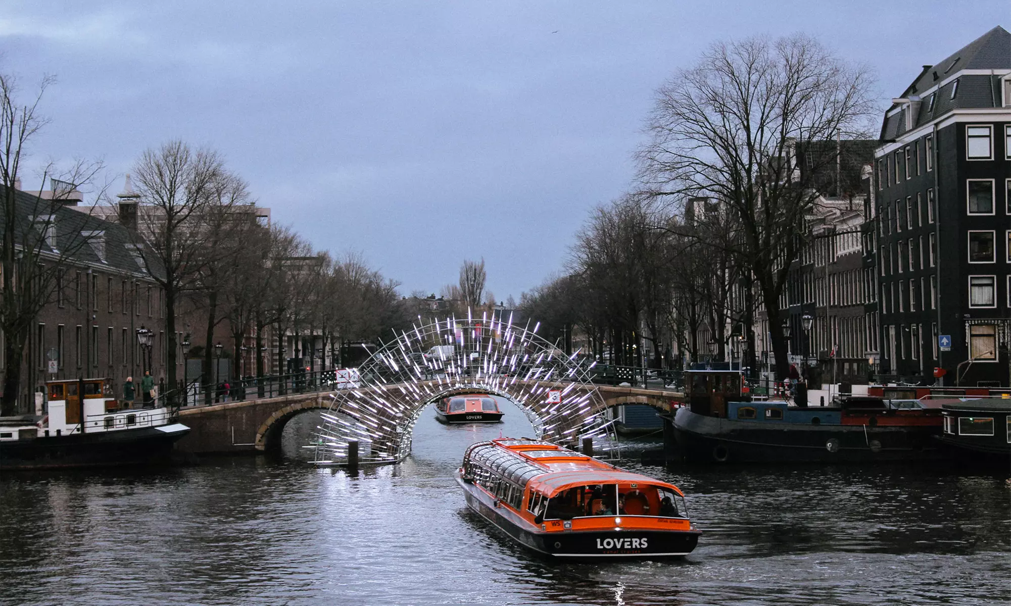 1 Ticket für das Amsterdam Light Festival - Bootsfahrt auf dem Kanal
