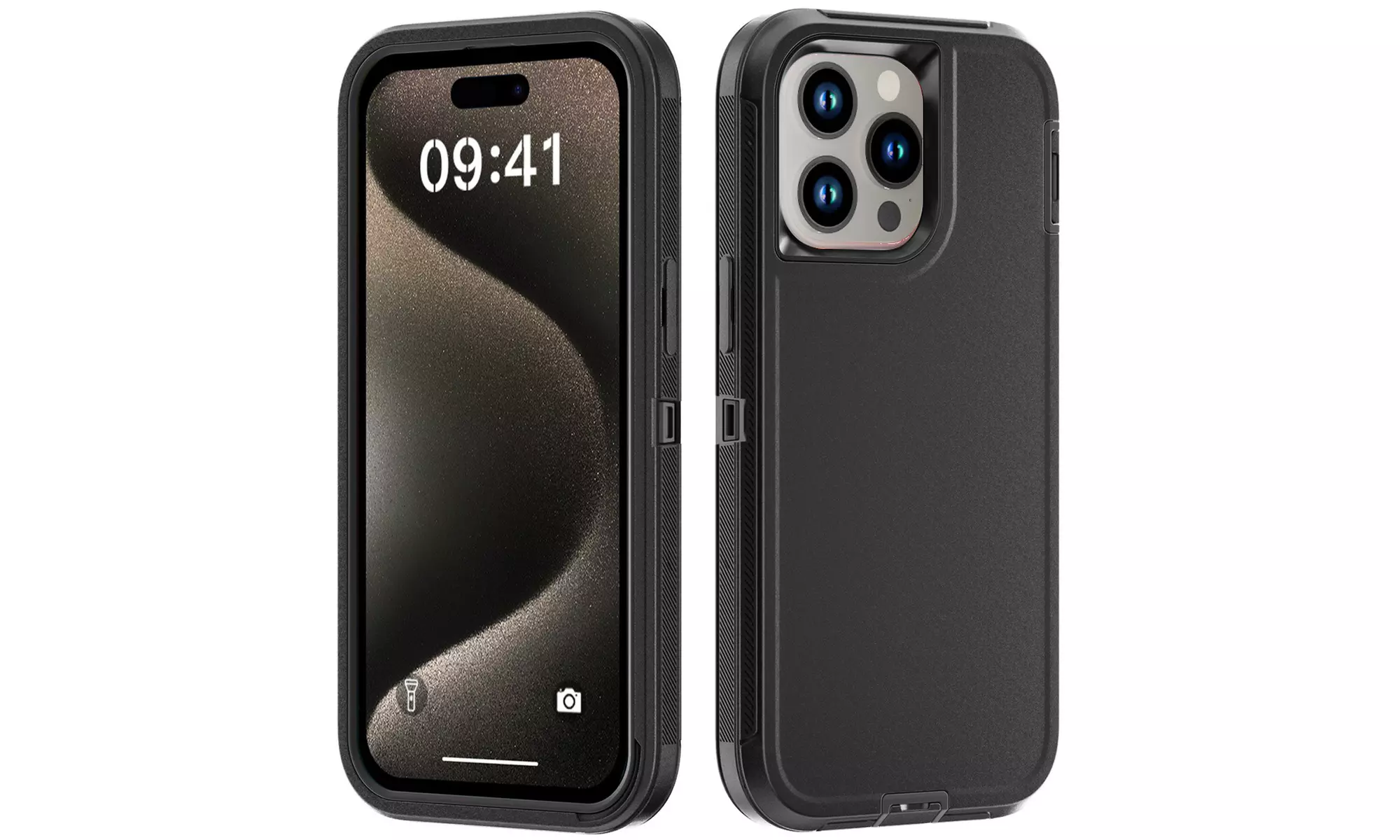 For iPhone 15 Pro Max 6.7 inch Case Heavy Duty Shockproof Rugged Hard Cover