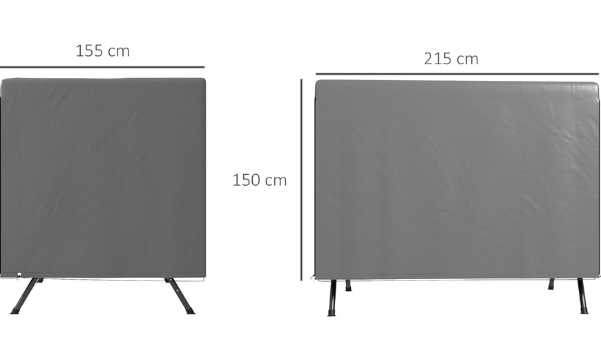 Image 77: Outsunny Outdoor Waterproof Furniture Covers