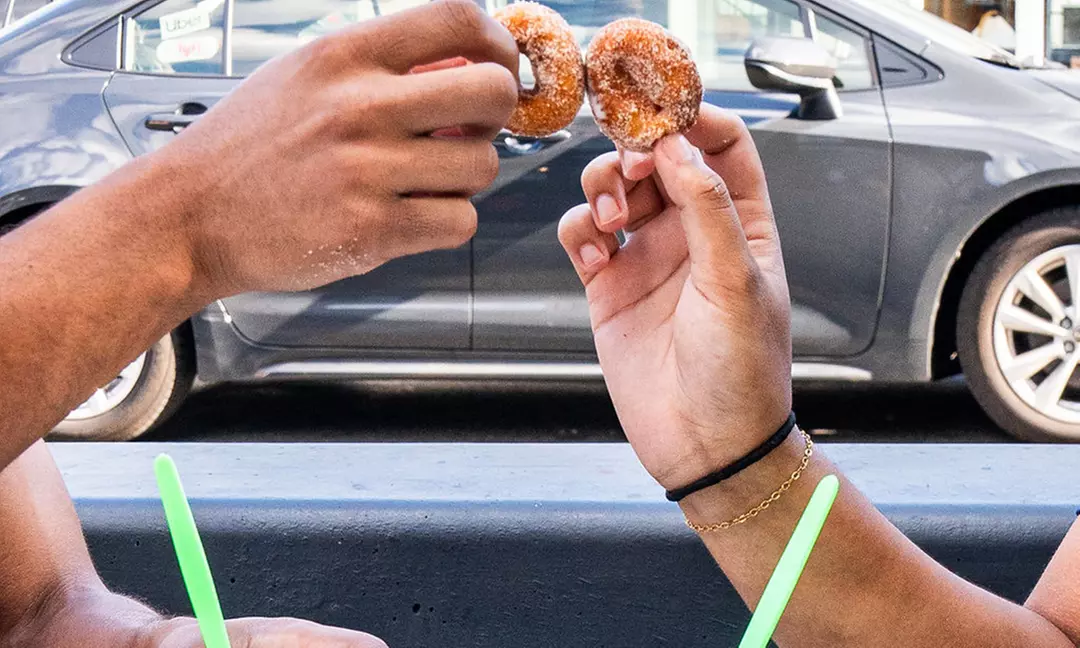 Double Your Joy with 12, 24 or 40 Mini Donuts of Your Choice