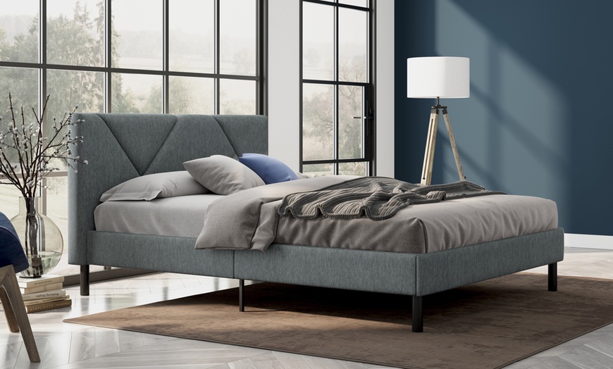 Image 20: Stoffen bed ´Ric´ 