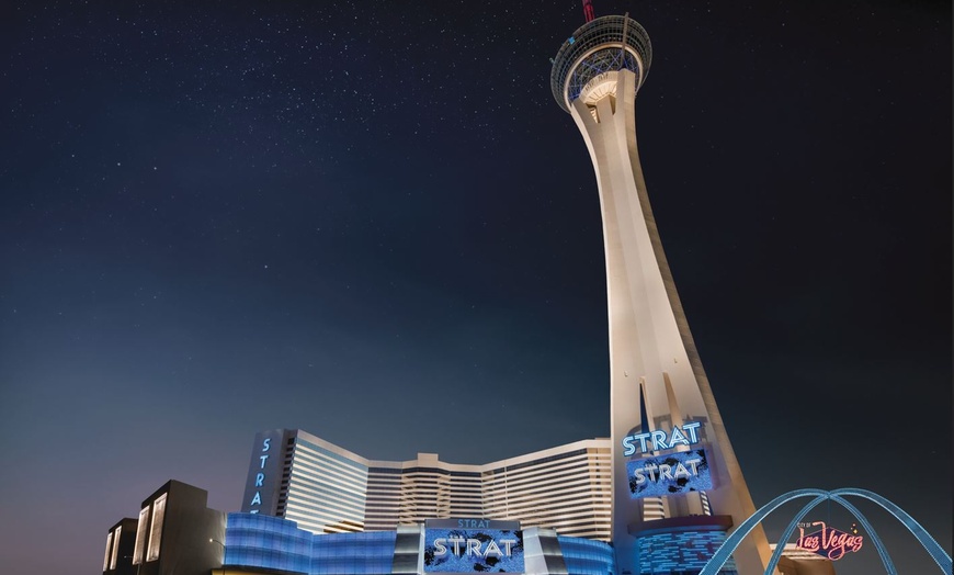 Image 1: Sky-High Views & Thrills: The STRAT Hotel, Casino & Tower