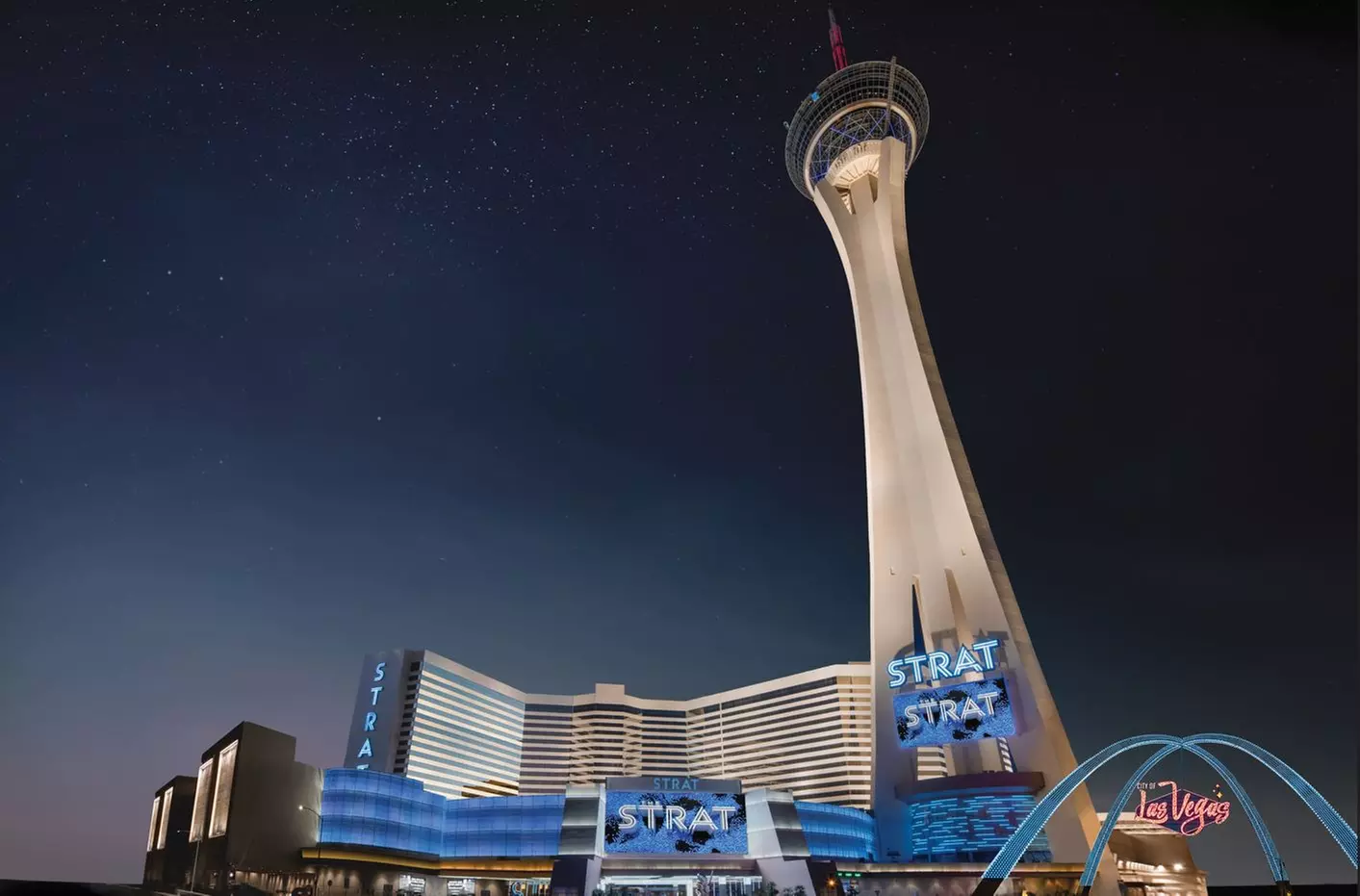 Sky-High Views & Thrills: The STRAT Hotel, Casino & Tower