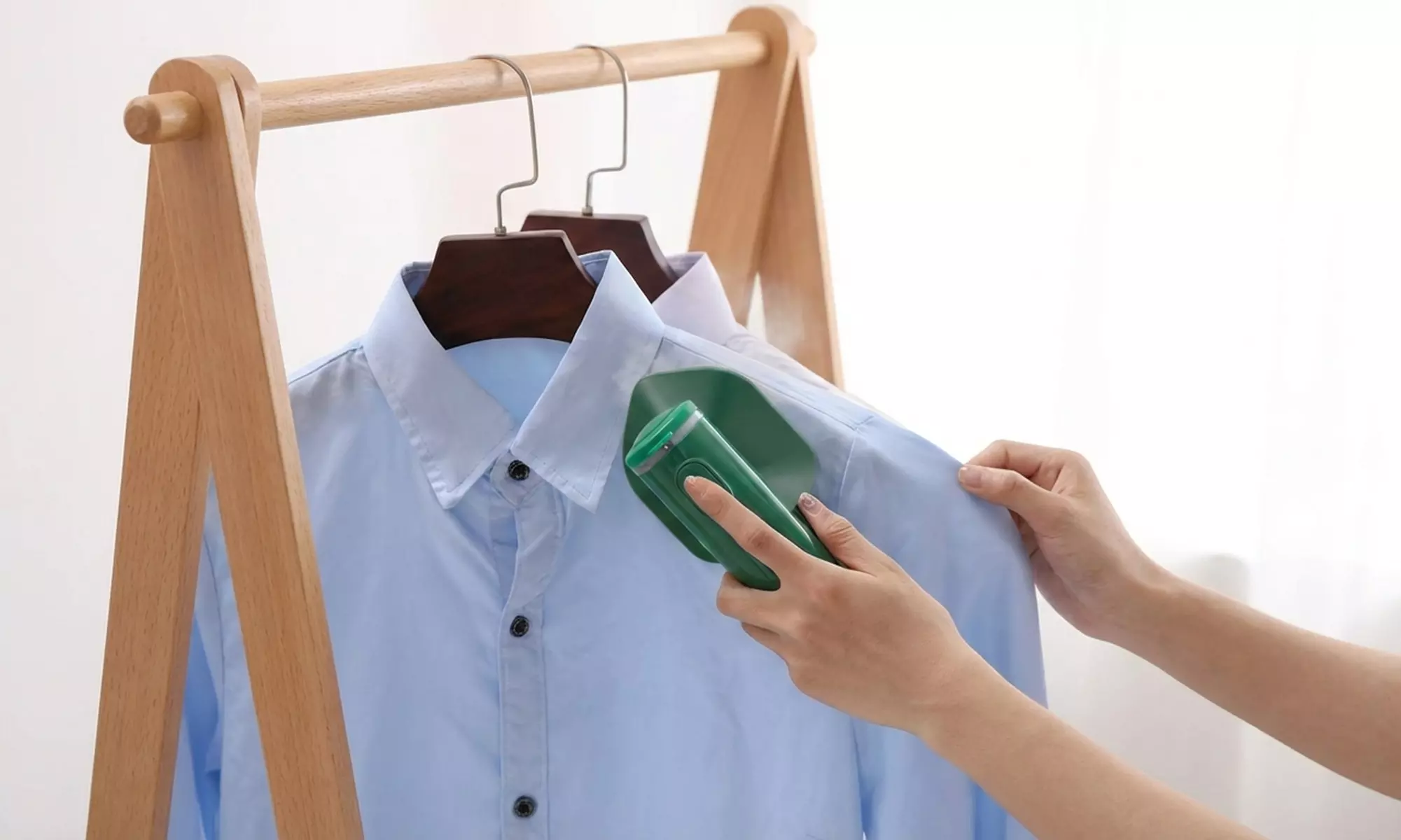 Mini ferro da stiro da viaggio