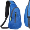 Image 9: Crossbody Zippered Sling Backpack 