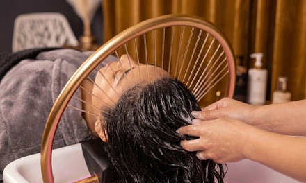 60-Minute Luxury Head Spa – Includes Shampoo + head & scalp massage with K18 Products. Scalp evaluation - OMG Spa & Beauty Bar