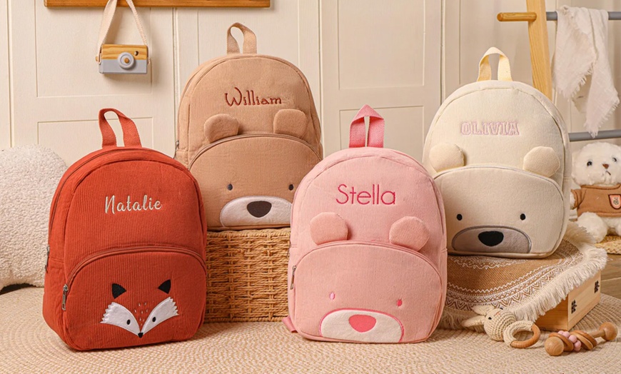 Image 10: Custom Embroidery Backpack