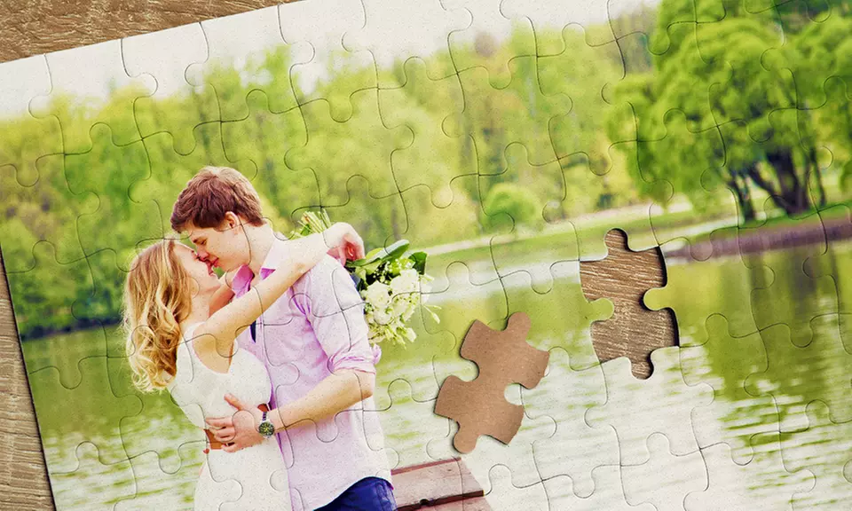 1 ou 2 puzzles personnalisés 88 ou 300 pièces avec Photo Gift