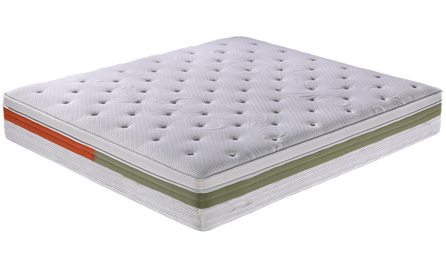 Image 2: Matelas Biconfort 2 zones de confort (souple et ferme). Sampur
