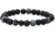 Men's Gemstone Beaded Bracelets - Second Medium