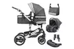 Poussette Deluxe 3-en-1 de VESKA® - Second Medium