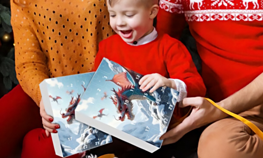 Image 5: Dragon Baby Pendant Christmas Advent Calendar Blind Box