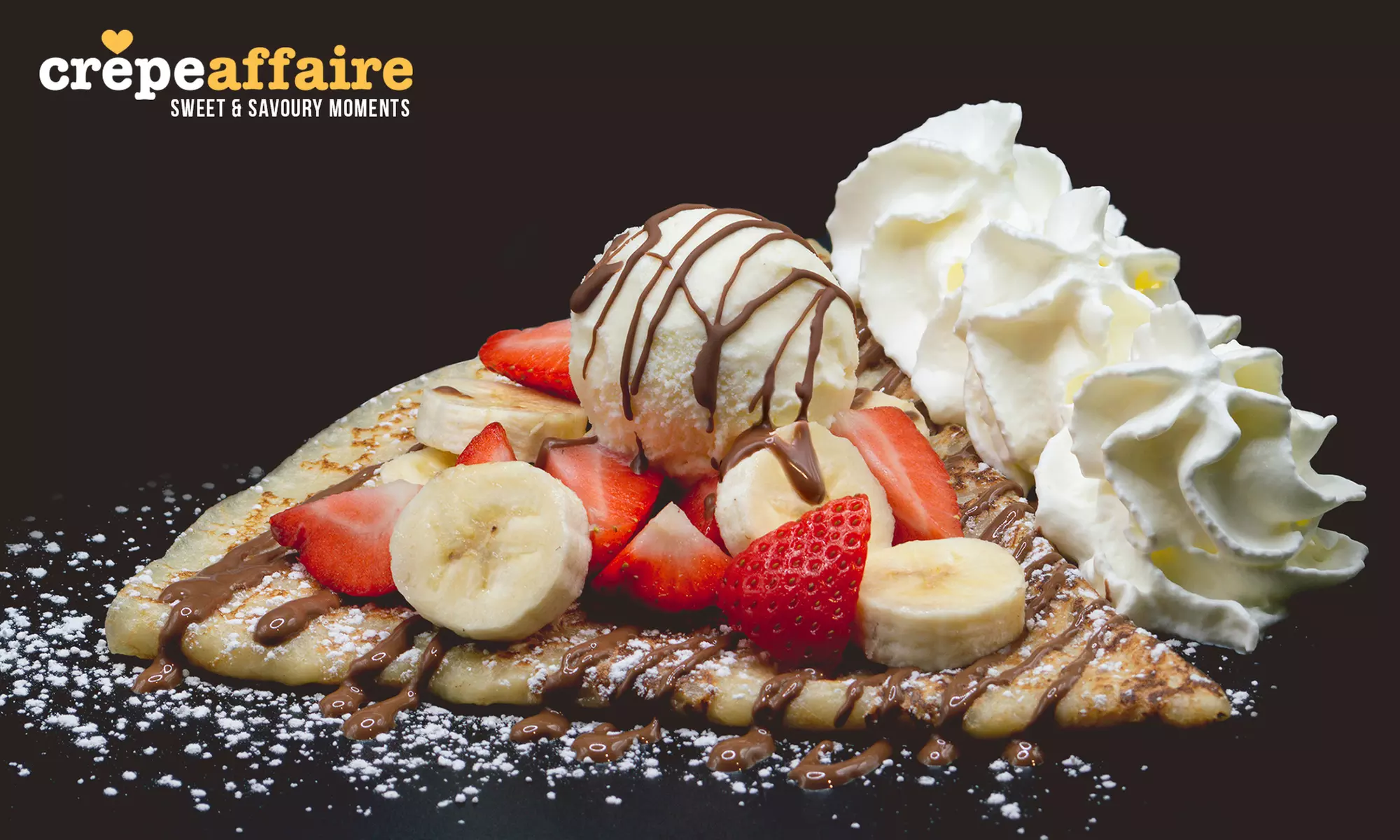 Crêpeaffaire - Crêpes & Shakes Meal - Valid 7 days a week
