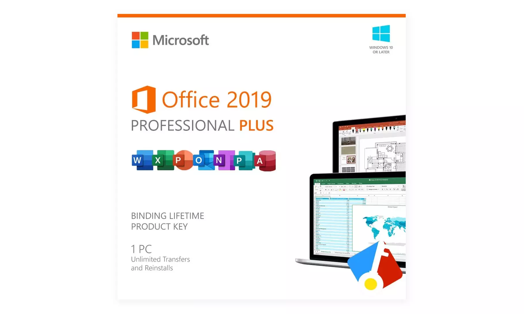 Microsoft Office 2019 / 2021 Professional Plus oder Home and Business