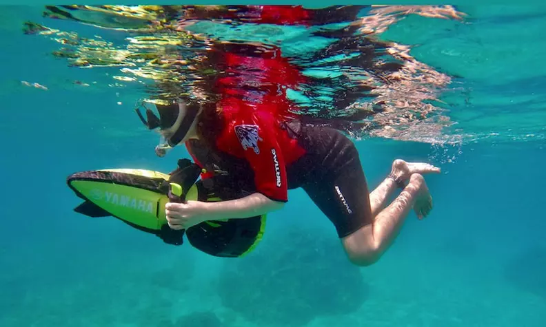 Sea Scooter Trips with Snorkeling, Mermaids, or Flotation Therapy! 