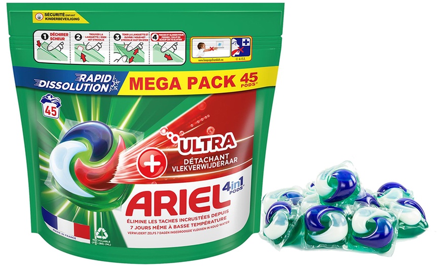 Image 5: 45, 90 ou 180 capsules Ariel "All In One" Ultra ou Touch of Lenor