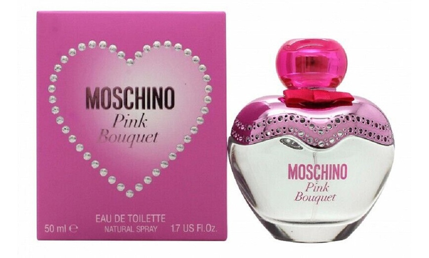 Image 2: One or Two Moschino Pink Bouquet EDT