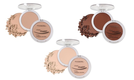 Fondotinta Sheer Matte Phoera da 12 g, disponibile in vari colori