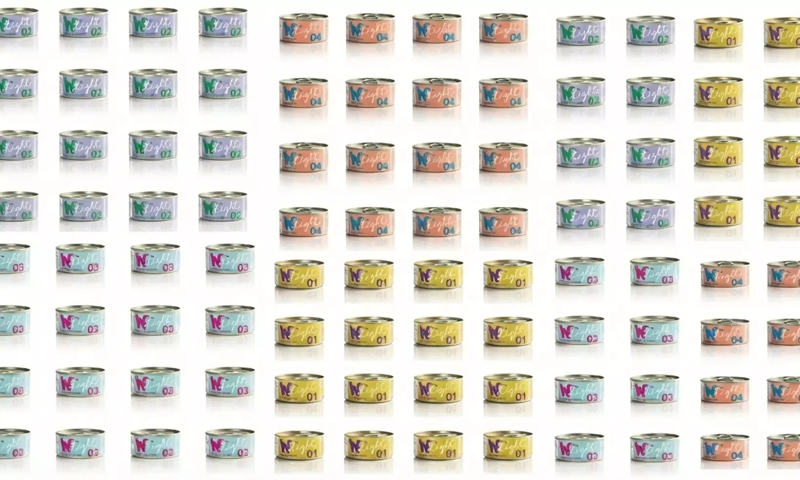 Fino a 96 scatolette di alimenti per gatti Natural Code Light