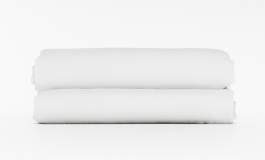 Image 6: Komfort-Spannbetttuch, tiefe Tasche 22–42 cm, Sampur