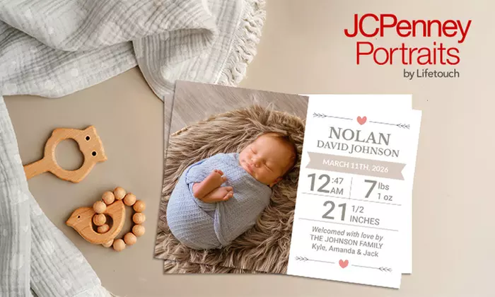 JCPenney Portraits In-Studio Photography Sessions