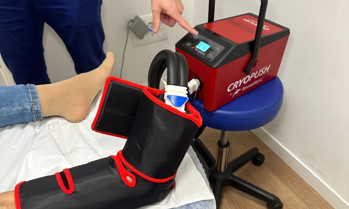 Sesiones de presoterapia combinada con crioterapia en Madrid
