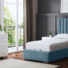 Image 20: Evangeline Panel Bed with Optional Ottoman Gas Lift Storage