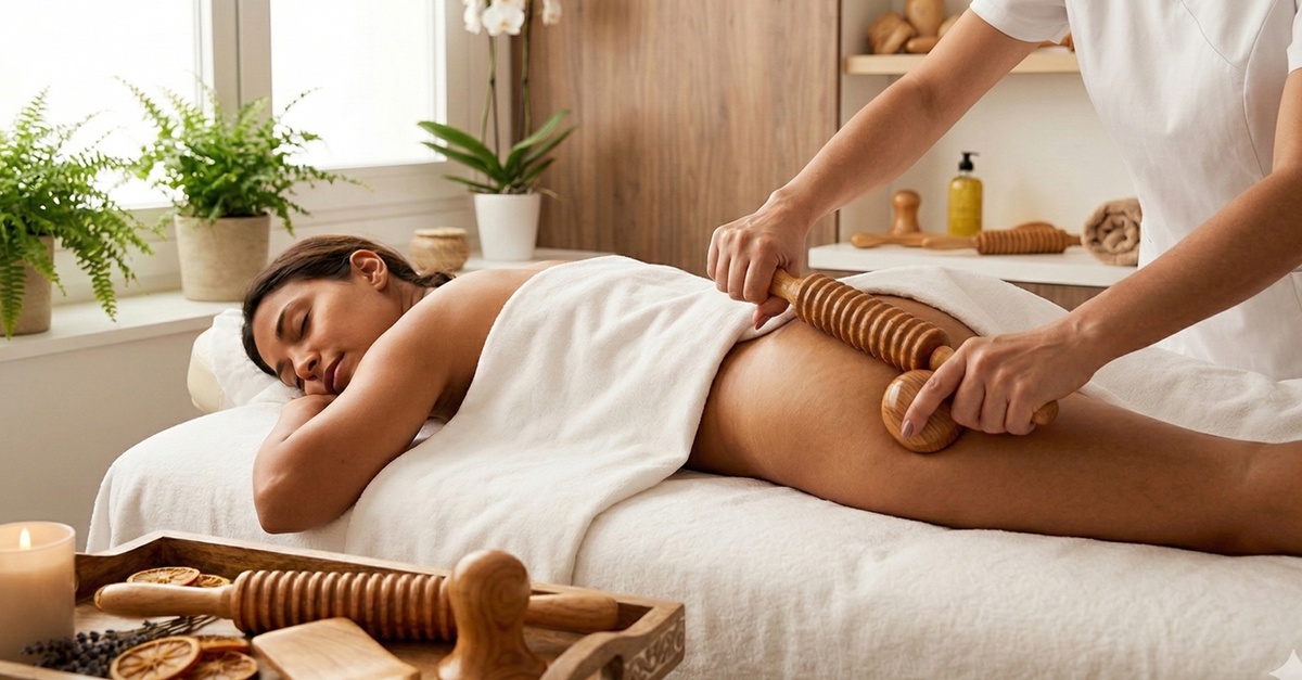 Sesiones de maderoterapia corporal en Valencia