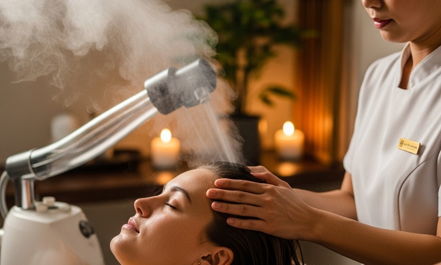 Image 3: Up to an Hour of Head Spa and Massage at Pink Caramel Boutique