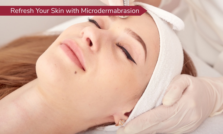 Image 1: Refresh with One or Two Sessions of Microdermabrasion Facial Treatment