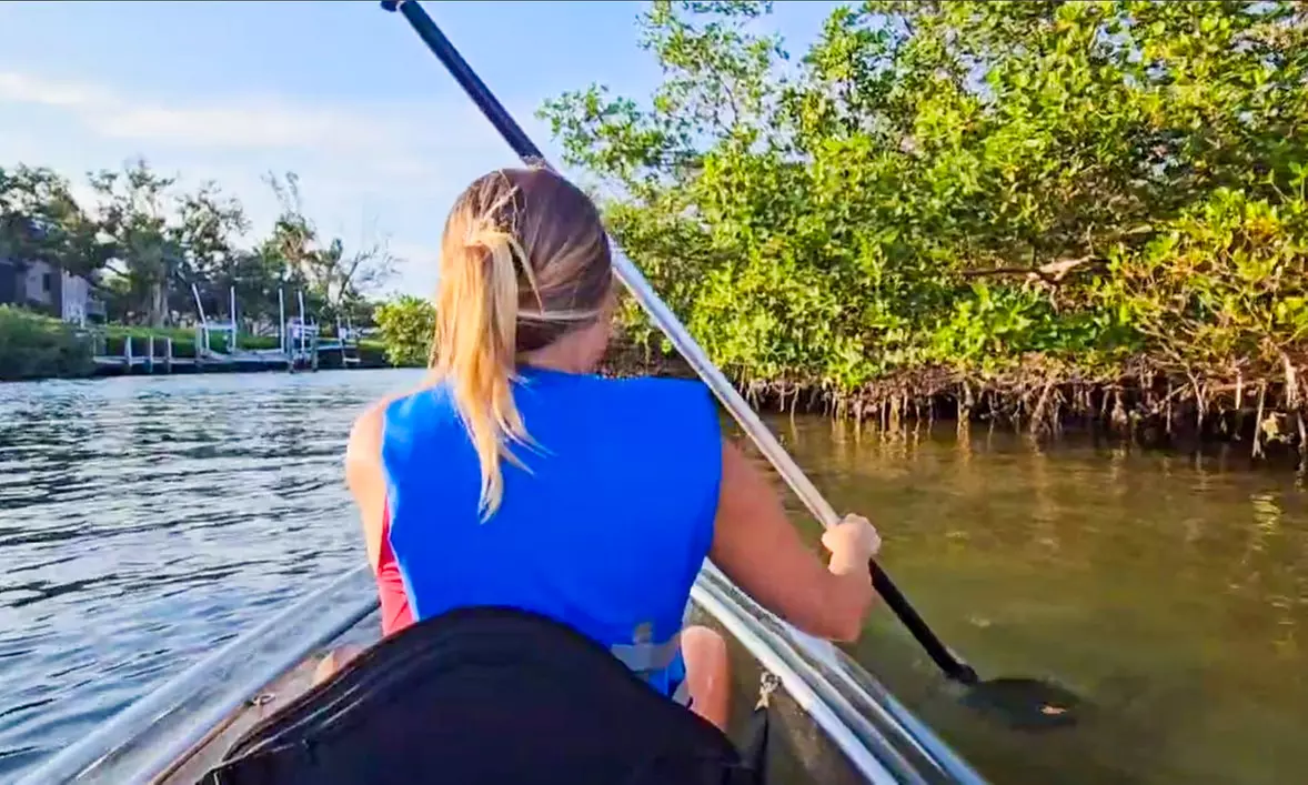 Get One, Two, Three, or Four-Hour Rental For One 2-Seat Clear Kayak