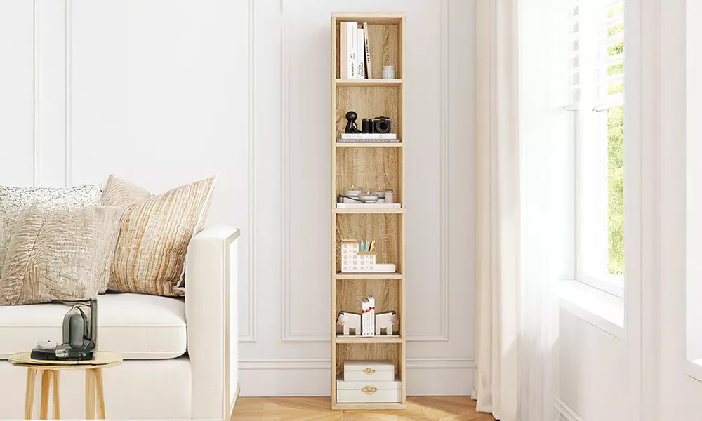 Levede 6-Tier Freestanding Bookcase