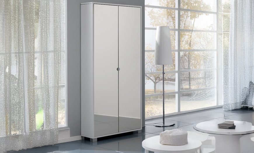 Image 1: Kleiderschrank mit Spiegel