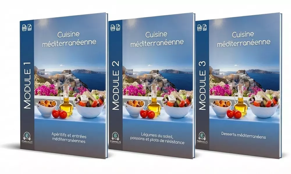 Formation en ligne de cuisine méditerranéenne Format Pro Learning