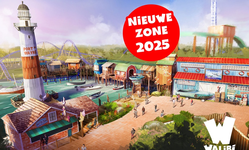 Image 1: 1 Eintrittskarte für 1 Erwachsenen oder 1 Kind für Walibi