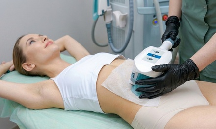 One Fat Freezing Session with Vacuum Cryolipolysis and Lymphatic Drainage Massage - Organic Headspa & Salon