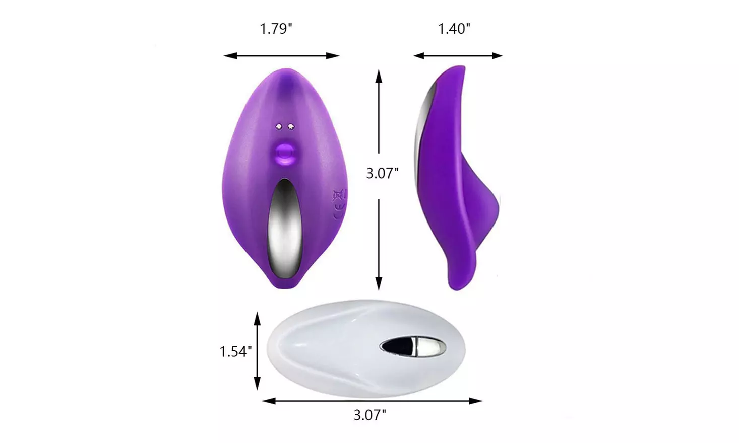 Panty Clit Vibrators 10 Speed Remote Controlled Wireless USB Rechargeable