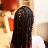 Image 1: Medium or Large Knotless Braids & Cornrow / Stitch Braid Options
