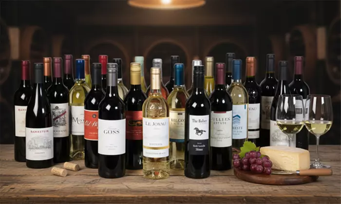 20 Bottles of Award-Winning Wines, Premium Cabernet Sauvignon, Pinot Noir, Malbec, Chardonnay & More