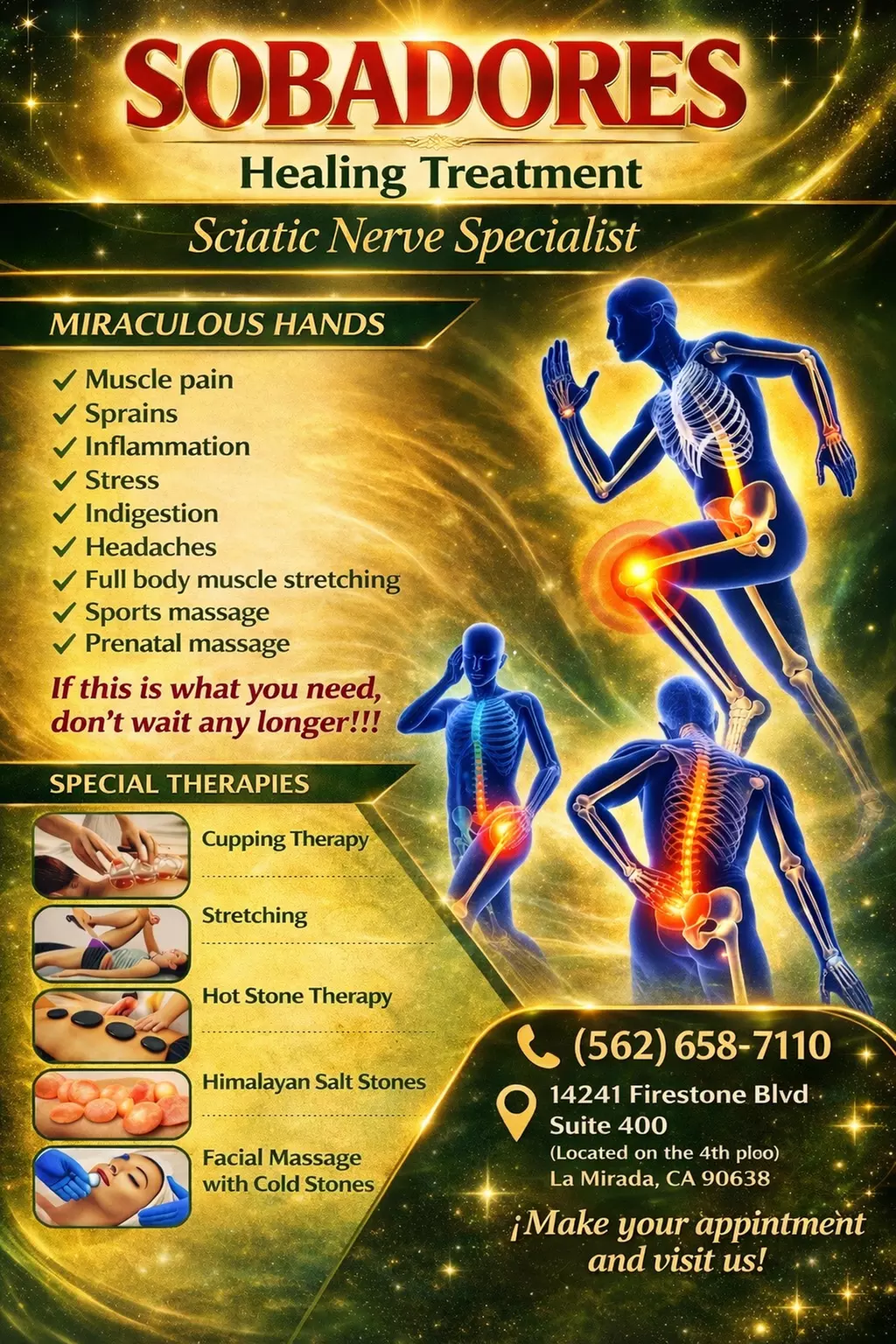 Relax with 60, 70, or 90 mins Full body Massage or 2 60 Min Session