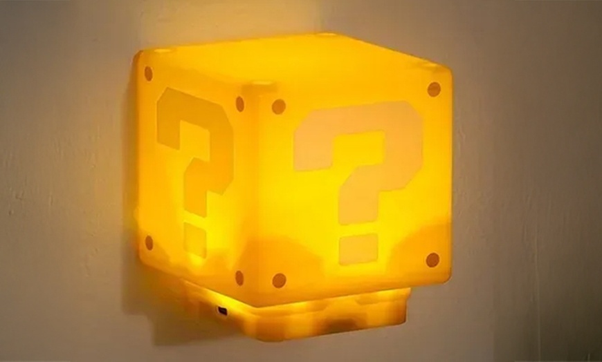 Image 1: Lampada da notte ispirata a Super Mario