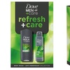 Image 4: One, Two, Three or Four Dove Men+Care Refresh+Care Duo Gift Set