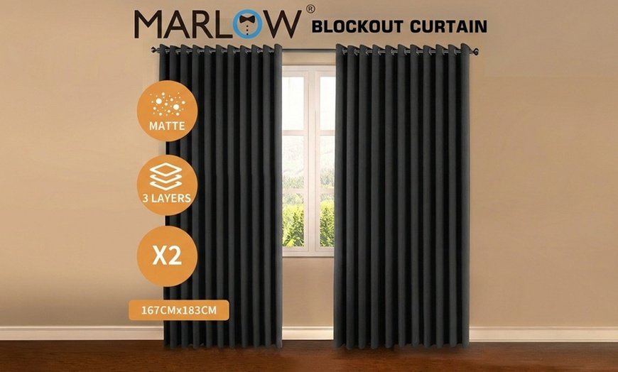 Image 43: Marlow Premium Curtains, Rods and Blackout Solutions