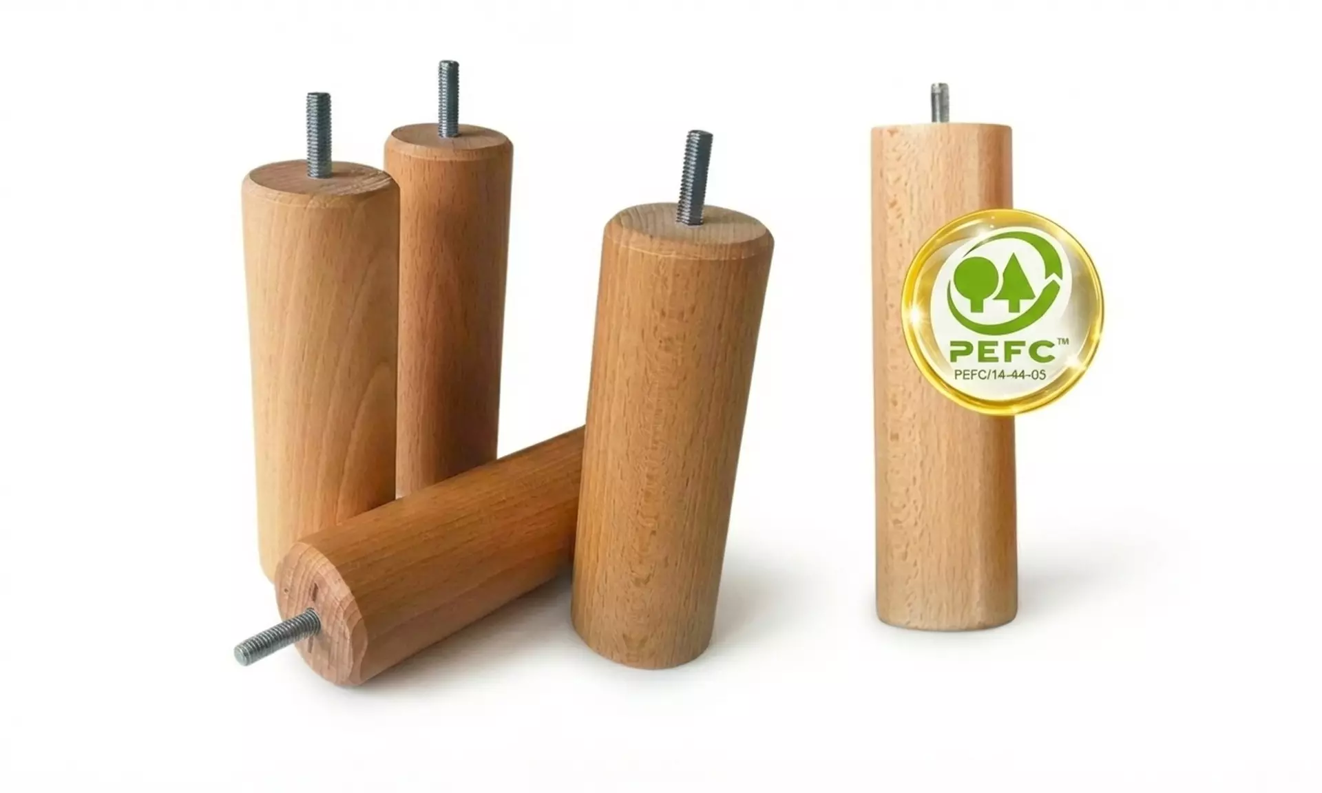 Base letto a doghe in legno di abete