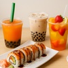 Image 1: Sushi & Appetizer Combo, Bubble Tea & Snack Pair, or Full Meal for 2