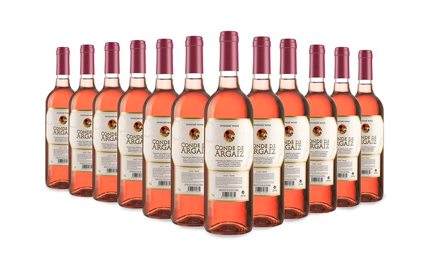 Image 1: Vino rose Conde de Argaiz 75 cl