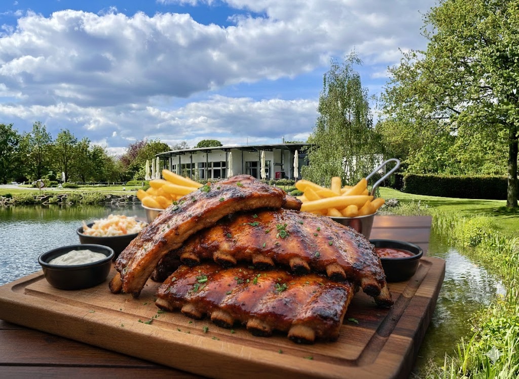 Spareribs inkl. Coleslaw & Beilage nach Wahl für 1 - 10 Personen