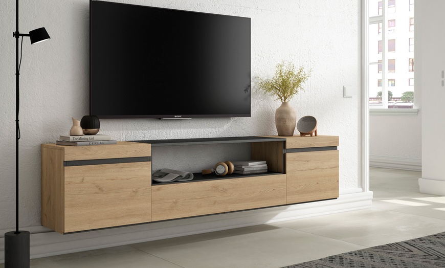 Image 41: TV Stand Cozy 200 cm in different colours and large storage capacity