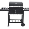 Image 20: Charcoal BBQ Grill with a Trolley in Various Sizes