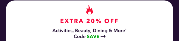 Extra 20% Off